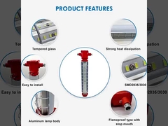 IP65 Προστατευτικά προς έκρηξη γραμμικά φωτιστικά