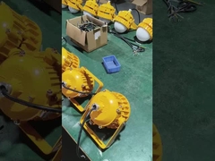 Φωτισμός επικίνδυνων χώρων, αντιεκρηκτικός προβολέας LED, κίτρινο γκρι για ορυχεία