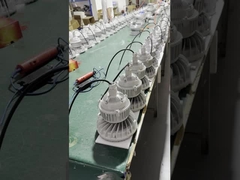 Υψηλή φωτεινότητα High Bay Light Αλουμίνιο Επεξεργασμένο Γυαλί 50w 100w 150w Led Εκρηκτικό Φως