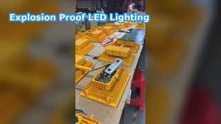 Υψηλής φωτεινότητας IP65 Αδιάβροχο 150W-600W Φωτισμός LED με προστασία από έκρηξη για επικίνδυνα