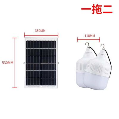 Λαμπτήρας LED ηλιακού φωτός 100W IP65 αδιάβροχος με ρυθμιζόμενο 2700K-6500K για εξωτερικό φωτισμό κήπου