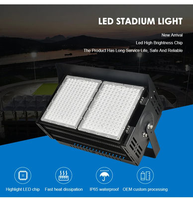 Ανερόστεγοι IP65 Led Stadium Lighting Led Sports Flood Lights Indoor 6500K