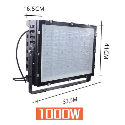 400W 600W 1000W LED φωτισμός σταδίου IP66 Αδιάβροχο αλουμίνιο θραυσμένο γυαλί εξωτερικό φως πλημμύρας για το γήπεδο του τένις ποδόσφαιρο ποδόσφαιρο μπέιζμπολ