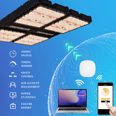 Φωτιστικό LED πλήρους φάσματος 1000W με δυνατότητα ρύθμισης έντασης και χρονοδιακόπτη για φυτά εσωτερικού χώρου