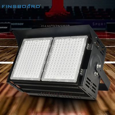 Φωτισμός LED σταδίου 120lm/w IP66 με γωνία φακού 90° για αθλητικούς χώρους