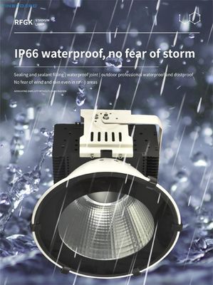 IP65 Αδιάβροχο SMD 3030 LED Φως Κρανίου Πύργου με οδηγό AC85-265V για βιομηχανικό φωτισμό υψηλής αποβάθρας