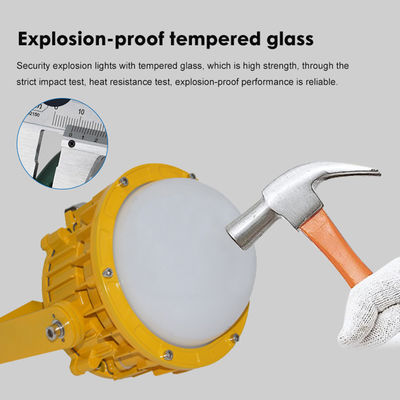 ATEX LED Αντιεκρηκτικό Προβολέας IP65 Αδιάβροχος Φωτισμός Υψηλής Δέσμης με Διάρκεια Ζωής 50.000 Ώρες και Ενεργειακή Απόδοση