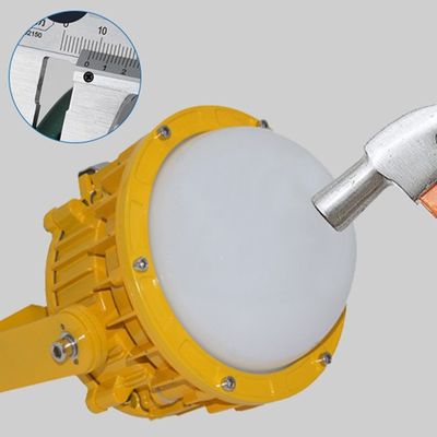 Υψηλή έξοδος φωτεινής ακτινοβολίας IP66 Αδιάβροχο ATEX LED προβολέα ανθεκτικό σε έκρηξη με διάρκεια ζωής 50.000 ωρών