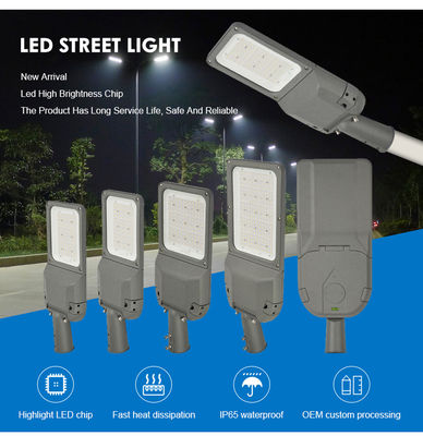 IP66 Ανερόφθαλμος υψηλής φωτεινότητας LED Street Light 150W-240W για εξωτερικό οδικό φωτισμό