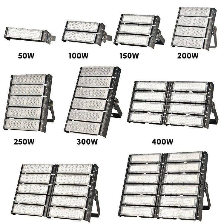 Αδιάβροχο IP66 50W έως 600W Δυνατότητα ρύθμισης έντασης LED Προβολέας Εξωτερικού Χώρου Αρθρωτός Προβολέας