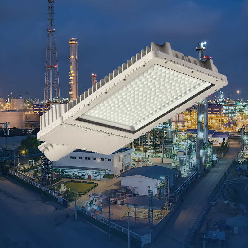 Ip65 Ανερόφθαλμος Βιομηχανικός Φωτισμός 50w 100w 150w SMD Led Explosion Proof Street Light