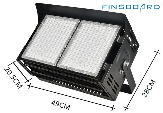 Δοκιμαστικό φωτισμό LED σταδίου 6500w 45° Γωνία φακού