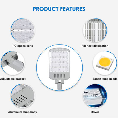 Δυνατό και ανθεκτικό Anti UV εξωτερικό LED Street Light IP65 SMD3030