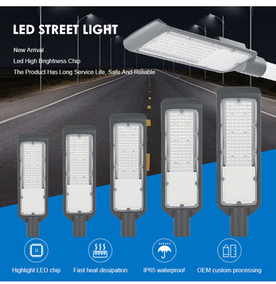 3000-6500K IP65 Αδιάβροχο 50 - 200w LED Street Light Αλουμίνιο