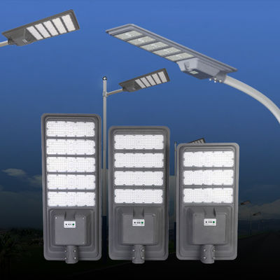 Ενσωματωμένο λαμπτήρα δρόμου 400w 600w 800w εξωτερικό All in One LED Ηλιακό λαμπτήρα δρόμου