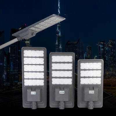 Ενσωματωμένο λαμπτήρα δρόμου 400w 600w 800w εξωτερικό All in One LED Ηλιακό λαμπτήρα δρόμου