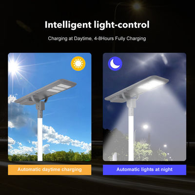 Εξωτερικό οδικό φωτισμό Ip66 Αδιάβροχο StreetLight 400w 600w 800w 1000w 1200w Ενσωματωμένο All in One Led Ηλιακό φως δρόμου